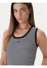 Tommy Jeans Top Essential DW0DW20673 Czarny Regular Fit. Kolor: czarny. Materiał: bawełna #4