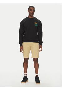 Quiksilver Bluza EQYFT05055 Czarny Regular Fit. Kolor: czarny. Materiał: bawełna