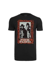 Urban Classics - Koszulka damska Urban Classic pink floyd logo. Kolor: czarny #1