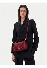 TOMMY HILFIGER - Tommy Hilfiger Torebka Th Her Med Crossover AW0AW17216 Czerwony. Kolor: czerwony. Materiał: skórzane #6