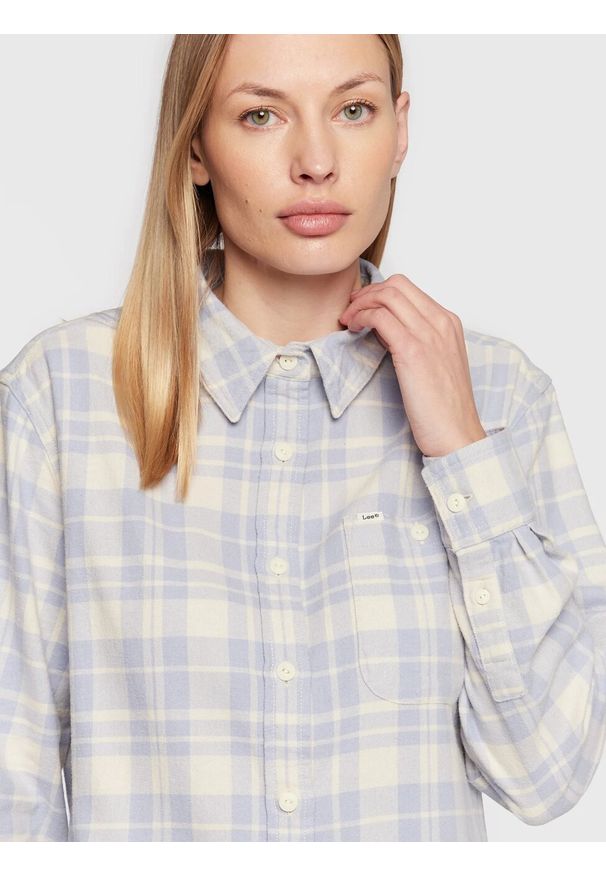 Lee - LEE ALL PURPOSE SHIRT DAMSKA KOSZULA PARRY BLUE L47AAD66 112321184