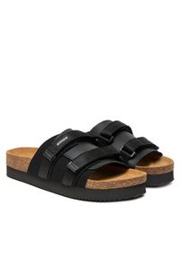 Novesta Klapki Partisan N358001-999701NER Czarny. Kolor: czarny. Materiał: skóra #4