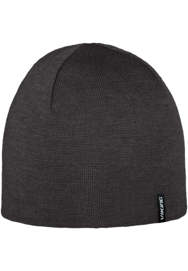 Viking - Czapka zimowa z wełną merino VIKING Noma 2.0 GWS Pro Style. Kolor: szary. Materiał: wełna. Sezon: zima. Styl: sportowy