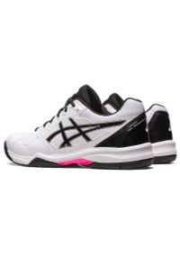 Buty tenisowe męskie Asics Gel Dedicate 7 All Court 104. Kolor: biały. Sport: tenis