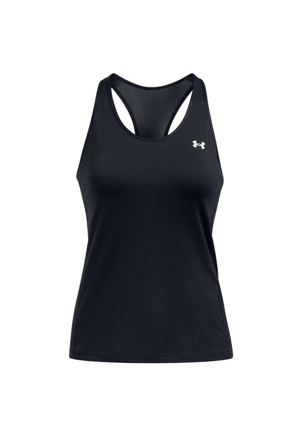 Bluzka Under Armour Tech Mesh Racer Damskie. Kolor: czarny. Materiał: mesh. Sport: fitness