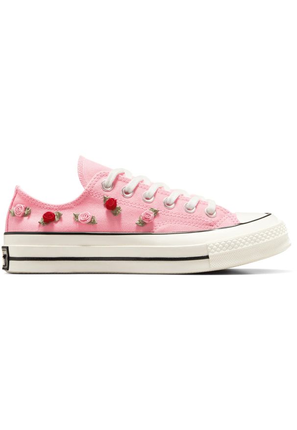Buty sportowe Converse Chuck 70. Kolor: różowy. Materiał: materiał. Styl: sportowy