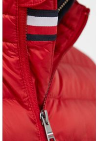 TOMMY HILFIGER - Tommy Hilfiger bezrękawnik męski kolor czerwony przejściowy. Kolor: czerwony. Materiał: poliester, materiał. Długość rękawa: bez rękawów #4