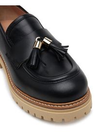 Pollini Loafersy SA10144G1MTC0000 Czarny. Kolor: czarny. Materiał: skóra #6