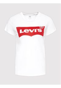 Levi's® T-Shirt The Perfect Graphic Tee 17369-0053 Biały Regular Fit. Kolor: biały. Materiał: bawełna