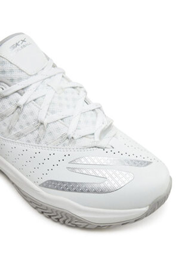 skechers - Skechers Buty do tenisa Viper Court Rally 172110/WHT Biały. Kolor: biały. Materiał: materiał. Sport: tenis