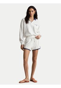 Polo Ralph Lauren Szorty sportowe 211A12956003 Biały Relaxed Fit. Kolor: biały. Materiał: bawełna #3