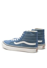 Vans Sneakersy Sk8-Hi 38 Deco VN0A4BX6ZR81 Niebieski. Kolor: niebieski. Materiał: materiał. Model: Vans SK8 #5