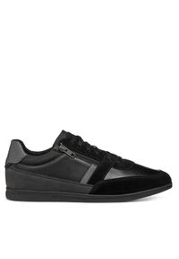 Geox Sneakersy U Renan U554GA 02285 C9999 Czarny. Kolor: czarny. Materiał: zamsz, skóra