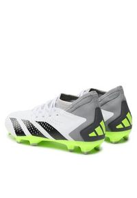 Adidas - adidas Buty Predator Accuracy.3 Firm Ground GZ0024 Biały. Kolor: biały. Materiał: materiał #3