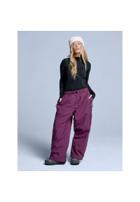 POEDERBAAS - Spodnie narciarskie - Unisex - Luźny krój - Park - Bordeaux. Kolor: czerwony. Sezon: zima. Sport: narciarstwo #1