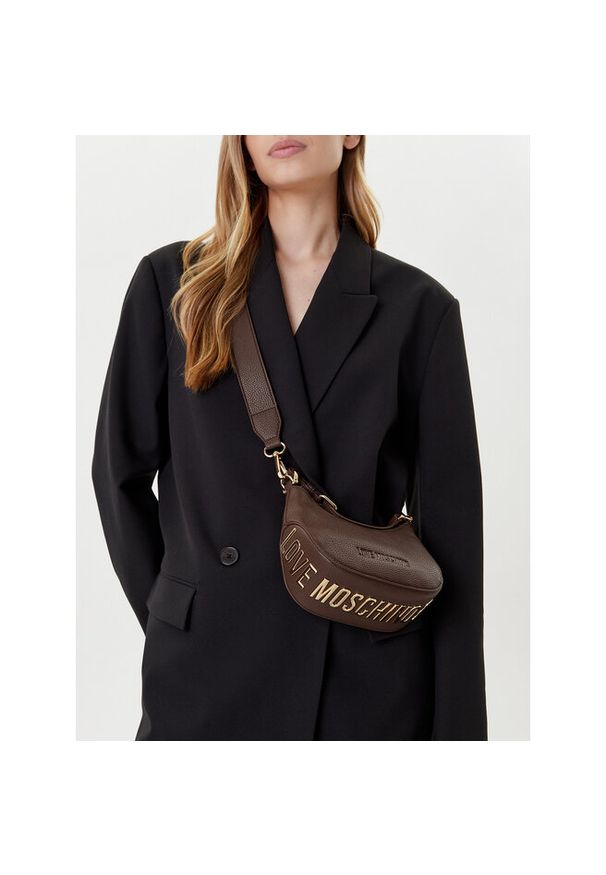 Love Moschino - Torebka LOVE MOSCHINO. Kolor: brązowy