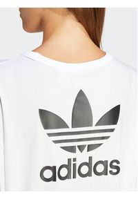 Adidas - adidas T-Shirt adicolor Trefoil IR8064 Biały Loose Fit. Kolor: biały #5