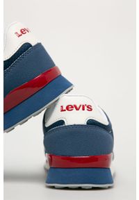 Levi's® - Levi's - Buty. Okazja: na spotkanie biznesowe. Nosek buta: okrągły. Zapięcie: sznurówki. Kolor: niebieski. Materiał: syntetyk, materiał, skóra ekologiczna, guma. Szerokość cholewki: normalna #3