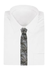 Męski Krawat - Chattier - Odcienie Jasnego Brązu i Beżów. Kolor: wielokolorowy, brązowy, beżowy. Materiał: tkanina. Styl: elegancki, klasyczny, wizytowy #3