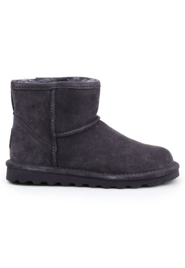 Bearpaw - Buty BearPaw Alyssa Charcoal W 2130W-030 szare. Kolor: szary. Materiał: zamsz, skóra, futro