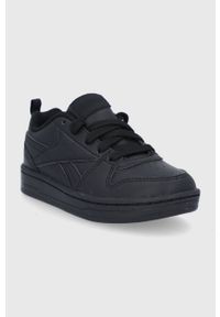 Reebok Classic Buty dziecięce FV2404 kolor czarny. Nosek buta: okrągły. Zapięcie: sznurówki. Kolor: czarny. Materiał: guma. Model: Reebok Classic #3