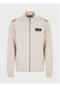 EA7 Emporio Armani Bluza 6RPM83 PJARZ 1716 Beżowy Regular Fit. Kolor: beżowy. Materiał: syntetyk, bawełna #2