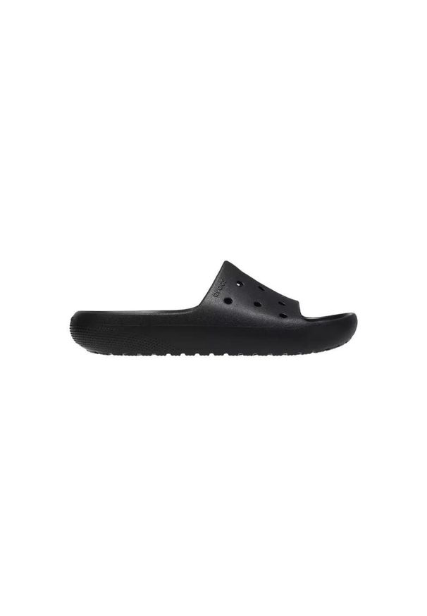 Mules Femme Mules Crocs CLASSIC SLIDE V2 BLK Noir Noir. Kolor: czarny. Materiał: materiał, syntetyk. Styl: sportowy