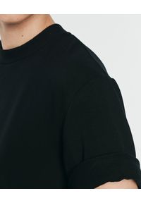 ANIA KUCZYŃSKA - Bawełniany t-shirt Franca. Kolor: czarny. Materiał: bawełna. Styl: klasyczny #2
