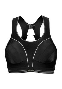 Biustonosz treningowy Shock Absorber Ultimate Run Bra. Kolor: czarny. Sport: bieganie