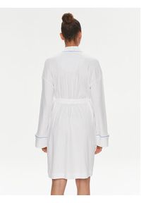 DKNY Szlafrok YI10008 Biały. Kolor: biały. Materiał: bawełna, wiskoza #3
