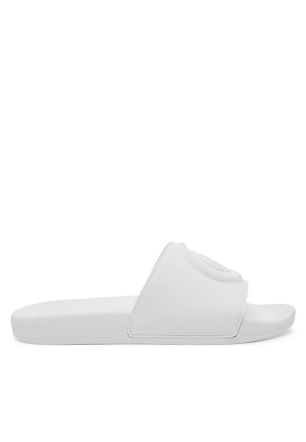 Just Cavalli Klapki 78RA3SZ4 ZSC30 Biały. Kolor: biały