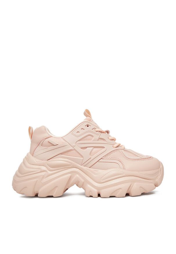 Sneakersy DeeZee. Kolor: różowy