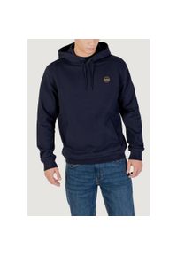 Napapijri - Bluza Mężczyzna NAPAPIJRI B-BADGE H. Kolor: niebieski. Materiał: bawełna #1