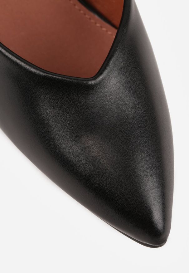 Born2be - Czarne Szpilki Vices na Klepsydrze z Wkładką ze Skóry Naturalnej Dandre. Okazja: do pracy, na co dzień, na spotkanie biznesowe, na imprezę. Kolor: czarny. Materiał: skóra. Obcas: na szpilce. Styl: biznesowy, casual, wizytowy