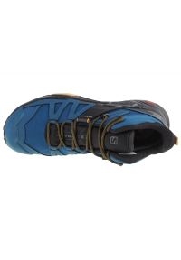 salomon - Buty Salomon X Ultra 4 Mid Gtx 416245 niebieskie. Zapięcie: sznurówki. Kolor: niebieski. Materiał: tkanina, syntetyk. Szerokość cholewki: normalna #3