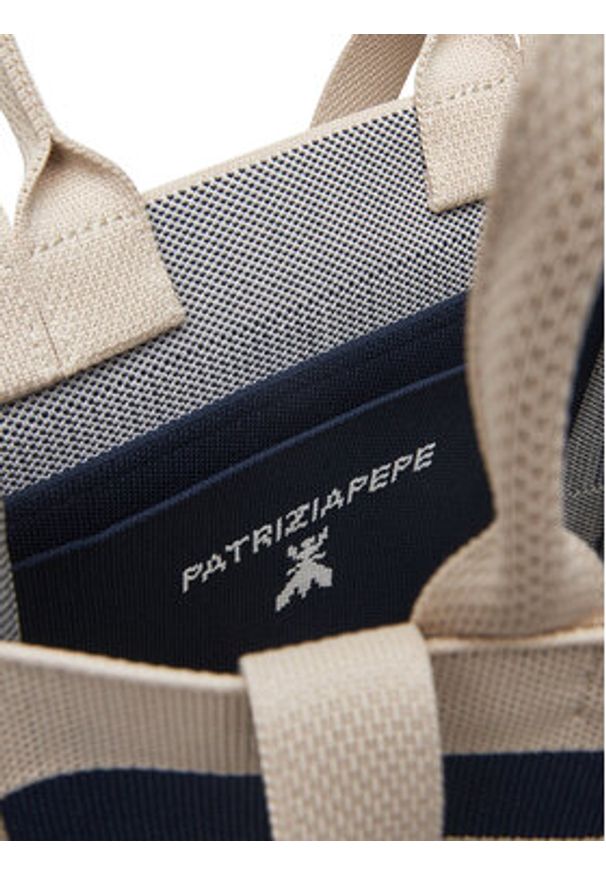 Patrizia Pepe Torebka 2B0123/K264 Beżowy. Kolor: beżowy