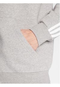 Adidas - adidas Bluza 3-Stripes ED5969 Szary Regular Fit. Kolor: szary. Materiał: bawełna, syntetyk #7
