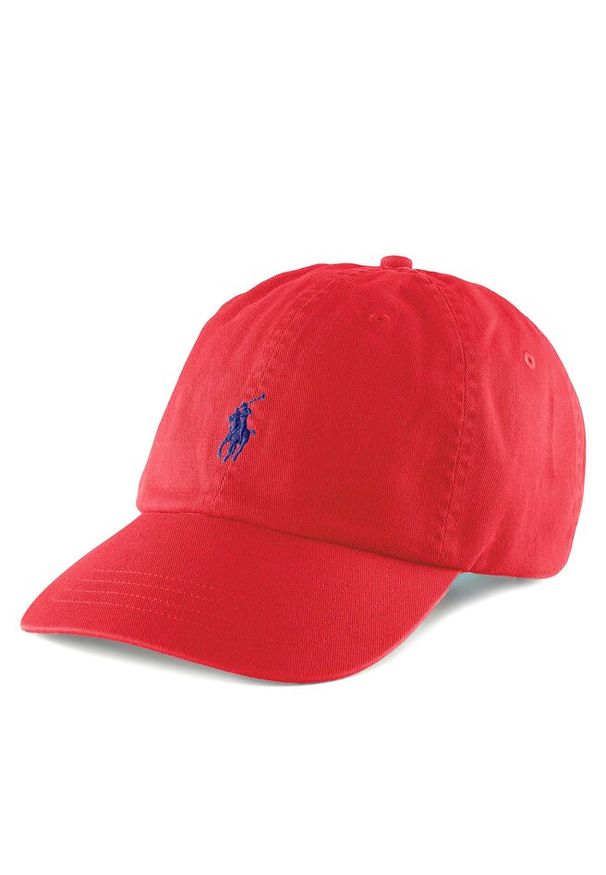 Czapka z daszkiem Polo Ralph Lauren. Kolor: czerwony