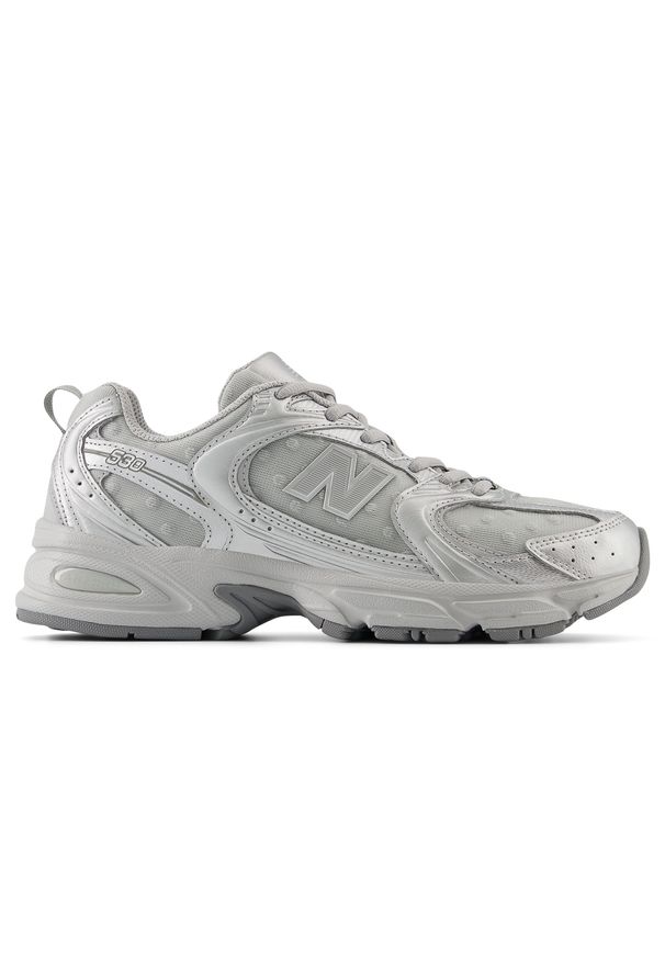 Buty damskie New Balance U530HFZ – szare. Kolor: szary. Materiał: syntetyk, materiał. Szerokość cholewki: normalna. Sezon: lato. Sport: turystyka piesza