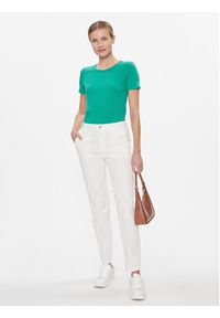 United Colors of Benetton - United Colors Of Benetton Chinosy 4GD7DF061 Biały Regular Fit. Kolor: biały. Materiał: bawełna #4