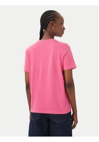 Vero Moda T-Shirt Paulina 10316991 Różowy Regular Fit. Kolor: różowy. Materiał: bawełna #3