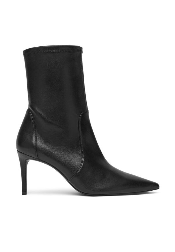 Stuart Weitzman Botki Stuart Power 75 SJ974 Czarny. Kolor: czarny. Materiał: skóra