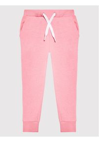 4f - 4F Spodnie dresowe HJL22-JSPDD001 Różowy Regular Fit. Kolor: różowy. Materiał: bawełna, syntetyk