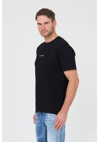 C.P. Company - C.P. COMPANY Czarny męski t-shirt Short Sleeve, Rozmiar M. Kolor: czarny. Materiał: bawełna