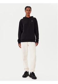 Lacoste Bluza SF7612 Czarny Oversize. Kolor: czarny. Materiał: bawełna #5