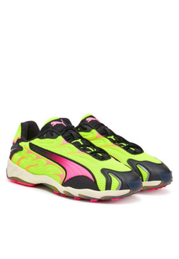 Puma Sneakersy Inhale 401560 05 Żółty. Kolor: żółty. Materiał: materiał