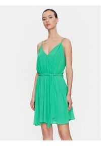 Morgan Sukienka letnia 241-RENODO Zielony Loose Fit. Kolor: zielony. Materiał: syntetyk. Sezon: lato