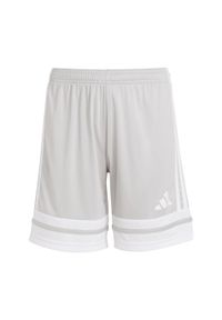 Adidas - Spodenki dla dzieci adidas Squadra 25. Kolor: biały, szary, wielokolorowy. Materiał: poliester. Styl: sportowy