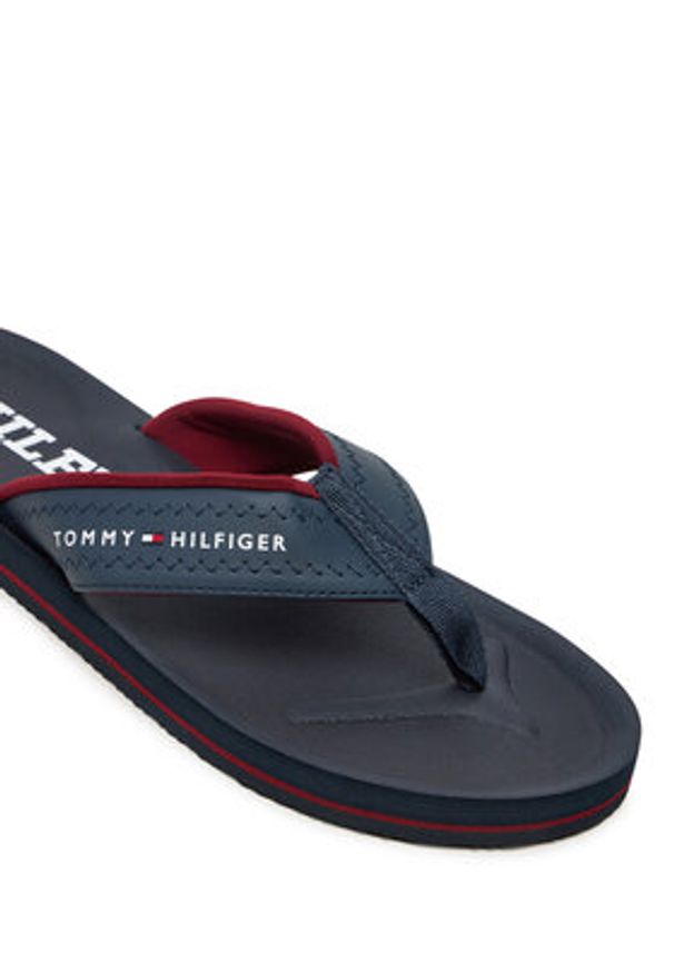 TOMMY HILFIGER - Tommy Hilfiger Japonki Comfort FM0FM05235 Niebieski. Kolor: niebieski. Materiał: syntetyk
