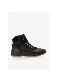 sorel - Buty zimowe męskie Sorel Ankeny II Hiker Plus WP. Kolor: czarny. Sezon: zima. Sport: turystyka piesza
